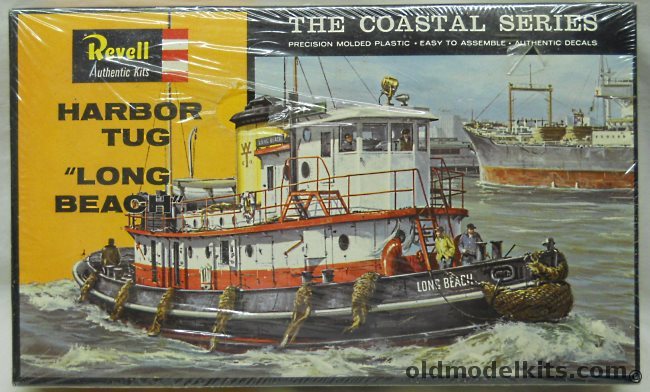 Revell 1/108 Harbor Tug Long Beach - The Coastal Series Issue, H314-150 plastic model kit